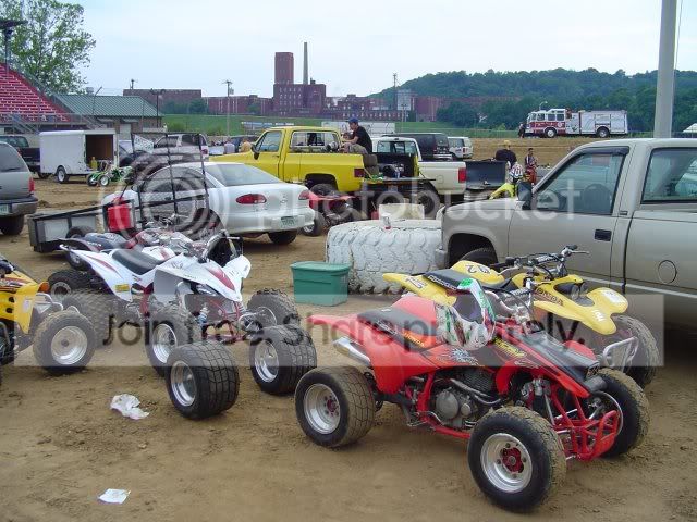drag race quads | Honda TRX 450R